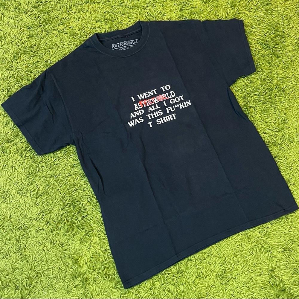 Travis Scott Astroworld I went to Astroworld Festival Tee brand new size medium